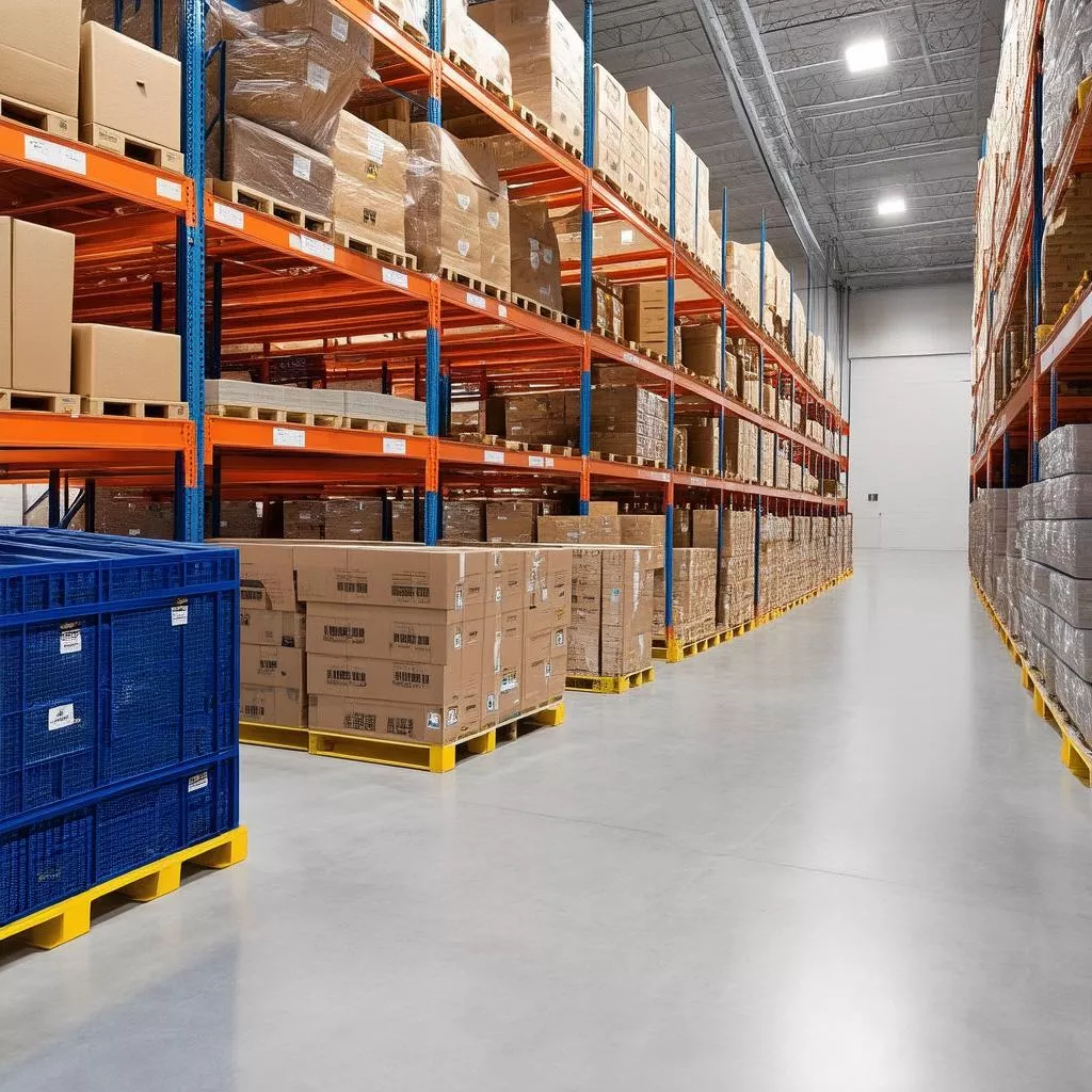 Kho hàng hiện đại