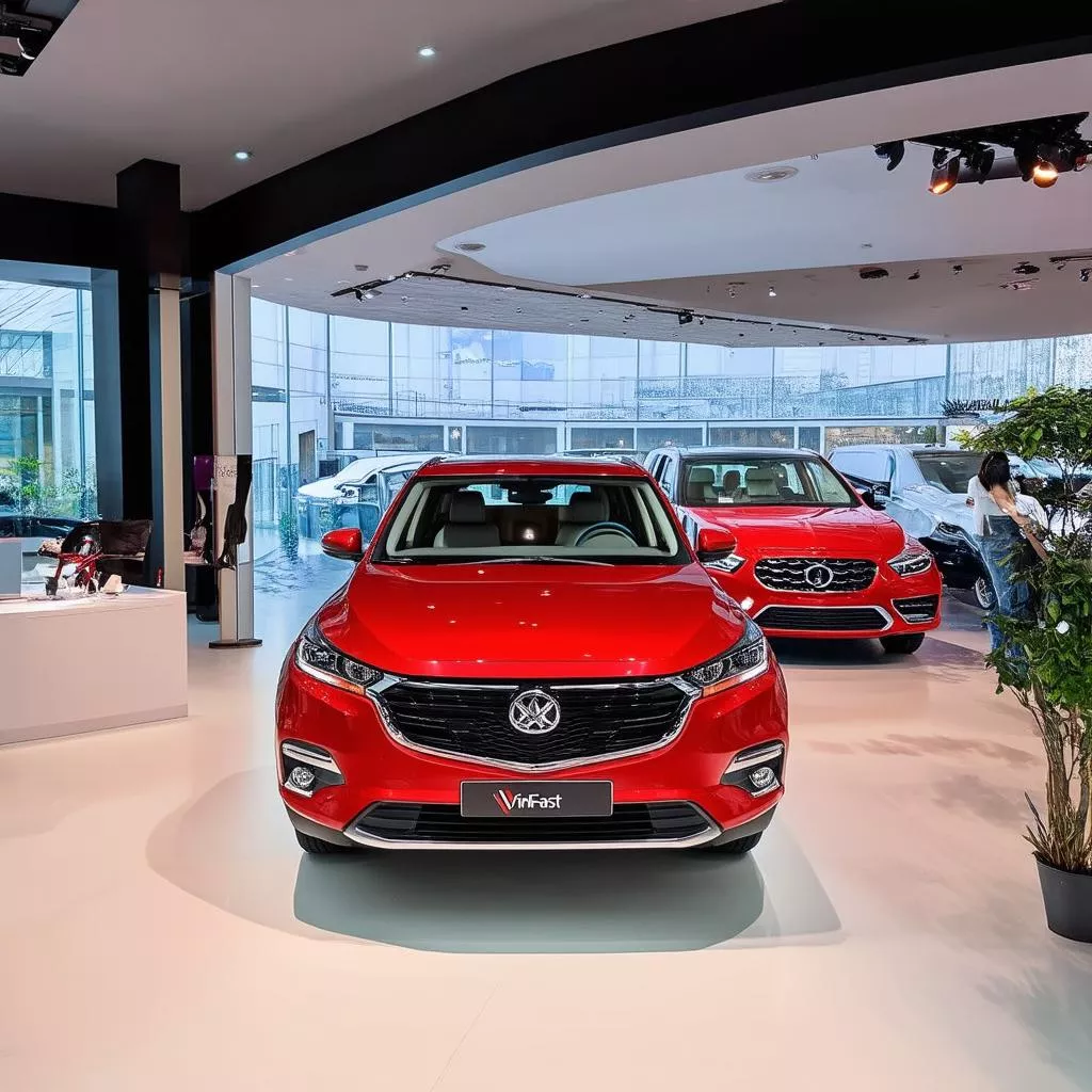 VinFast exhibition space