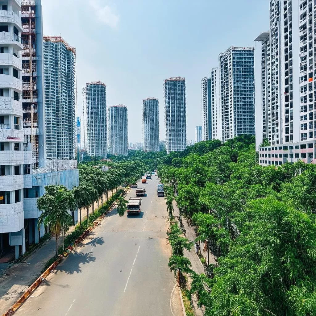 Khu đô thị hiện đại tại Quận 7