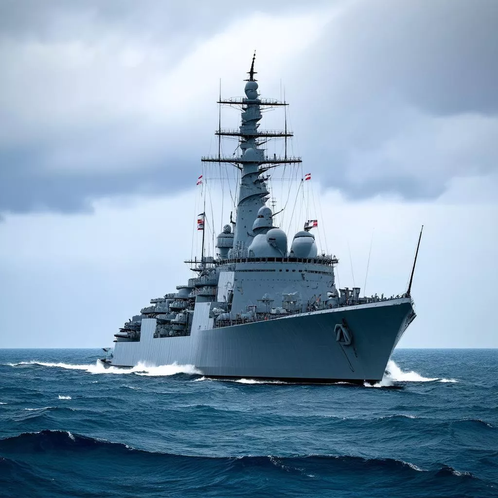 Khu Trục Hạm 8.000 Tấn Như Sovremenny: Gã Khổng Lồ Trên Biển