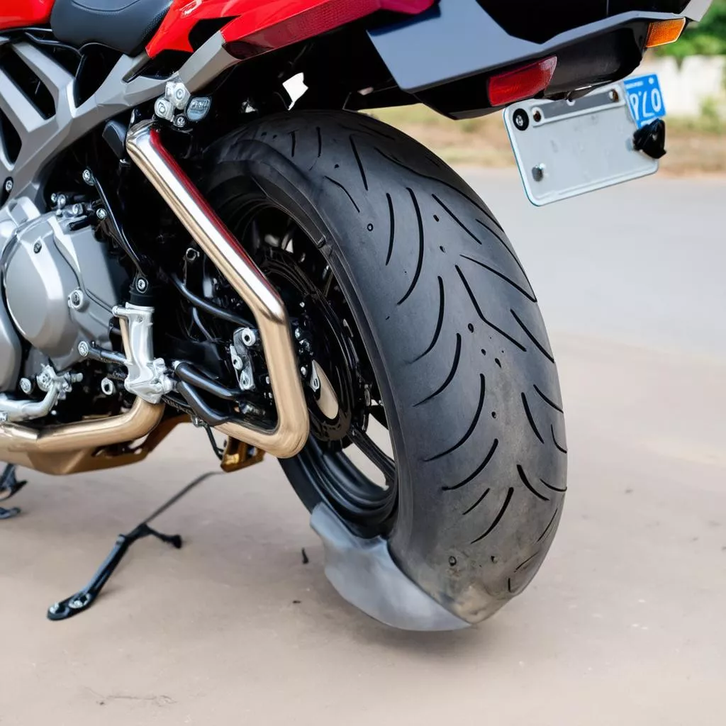 Kennzeichenhalter für Motorräder