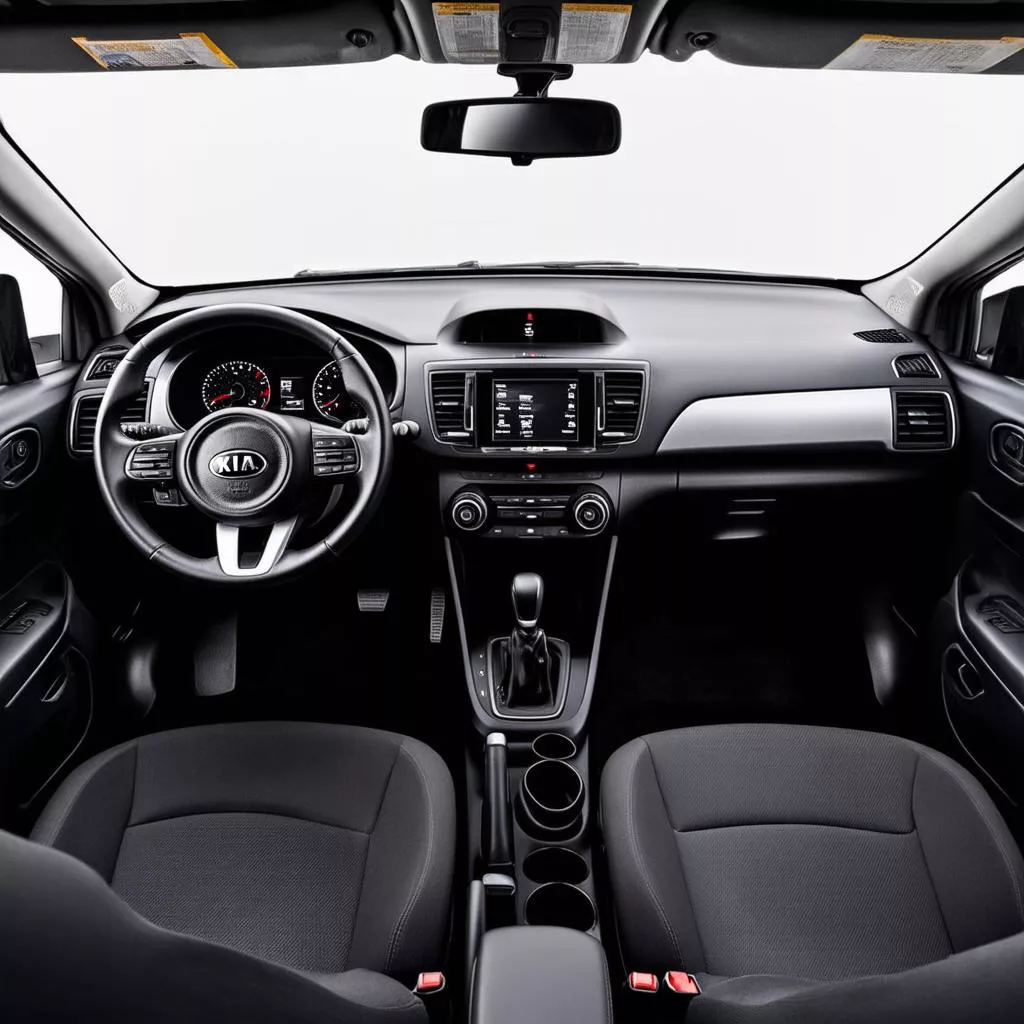 2013 Kia Rio Hatchback Interior