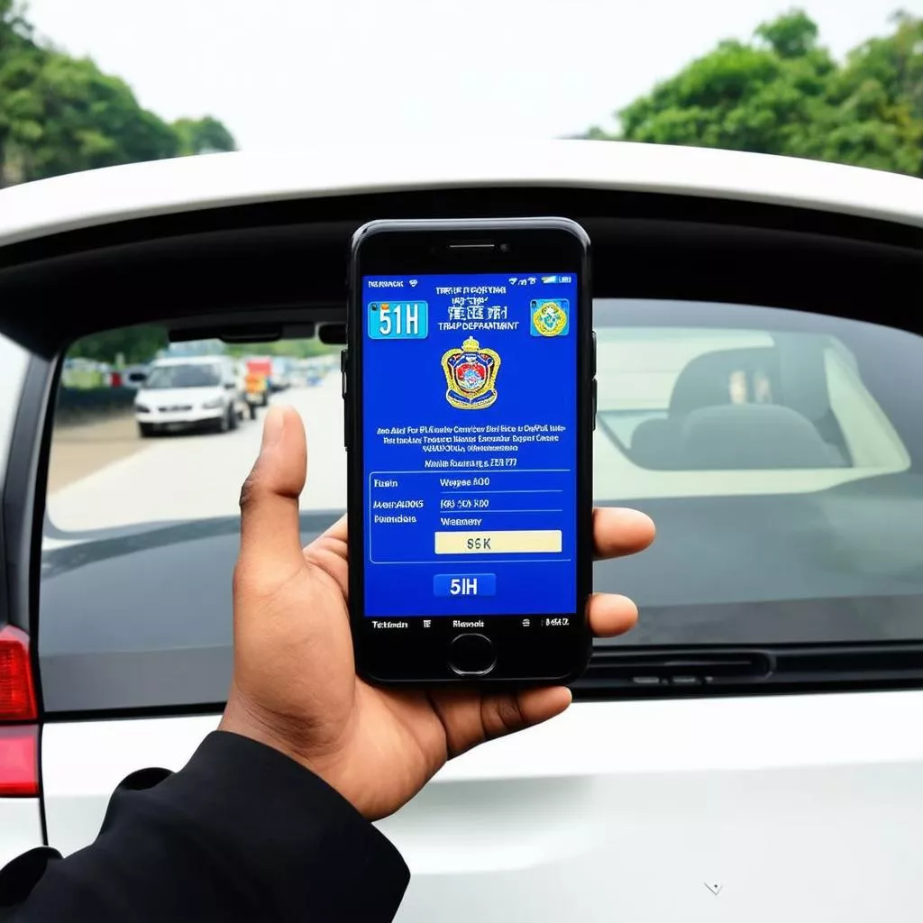 Verifica della targa 51H