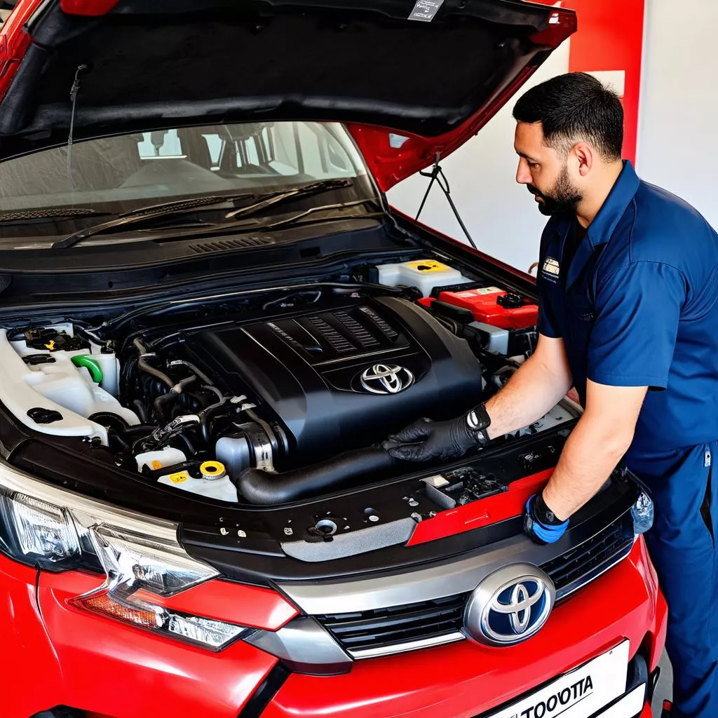 Kiểm Tra Động Cơ Fortuner