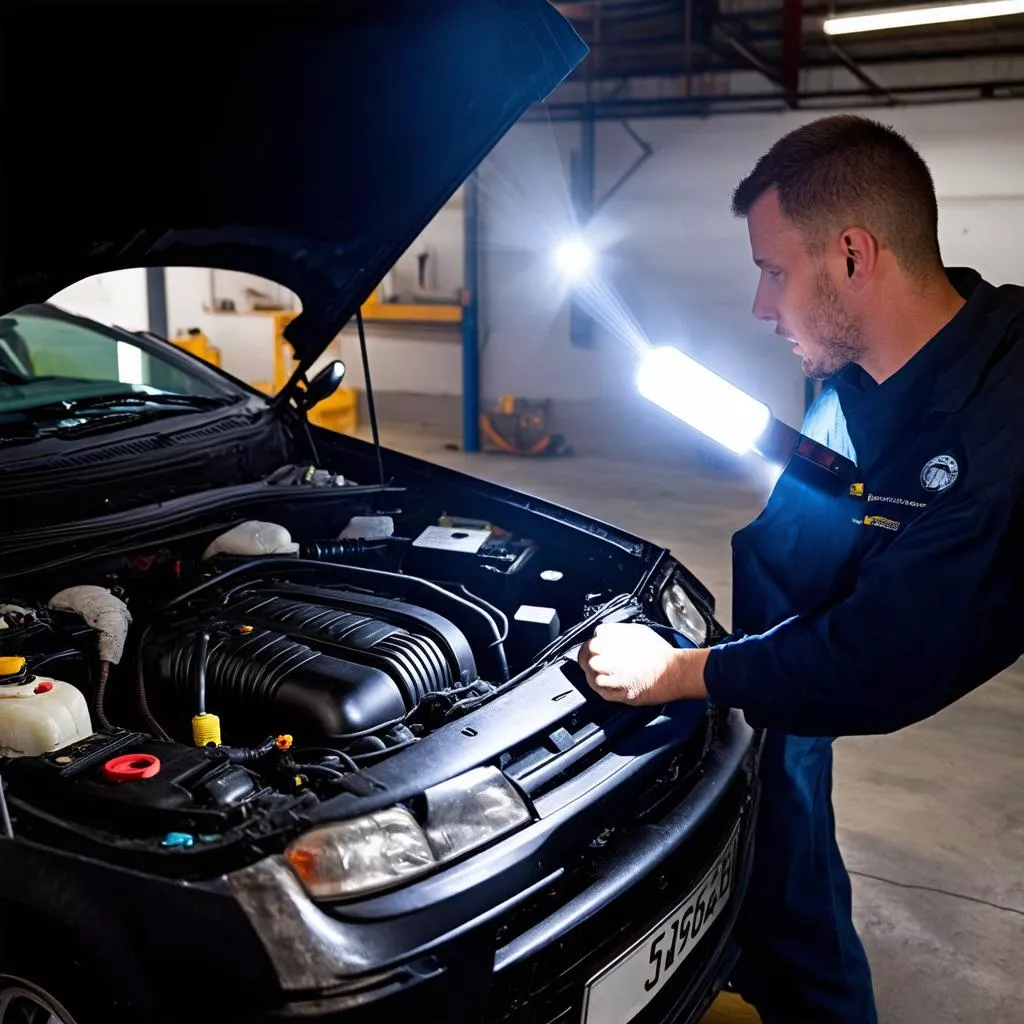 Kiểm tra động cơ ô tô