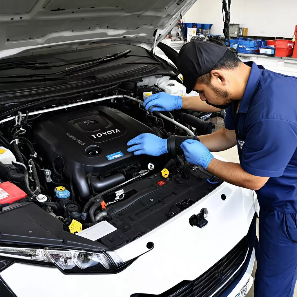 2015 Toyota Fortuner engine inspection