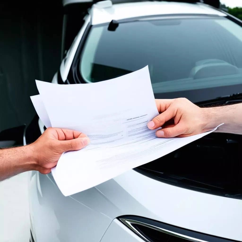 Vérification des papiers du véhicule