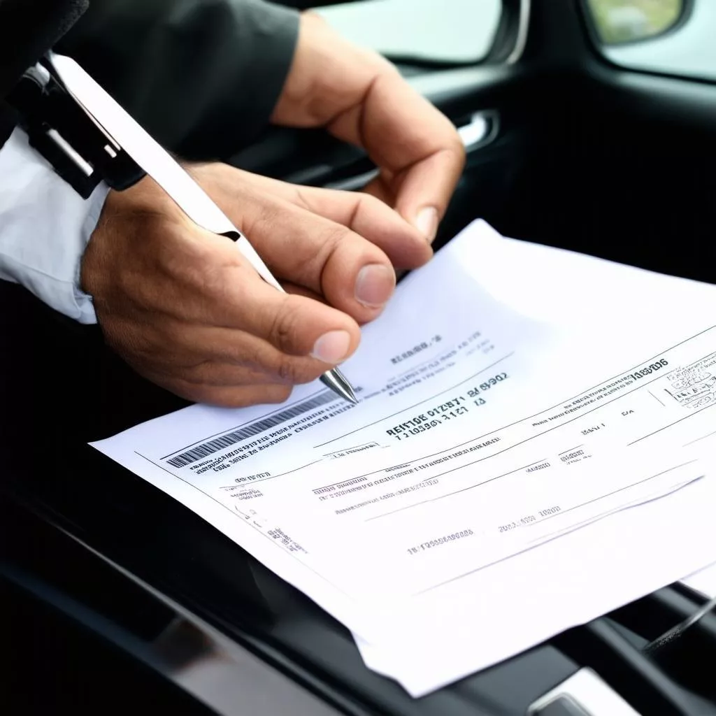 Kiểm tra giấy tờ xe