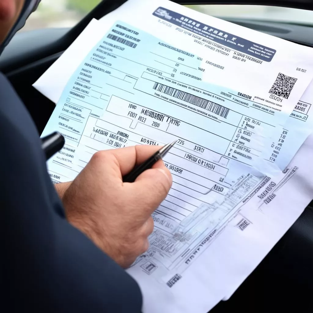 Kiểm tra giấy tờ xe