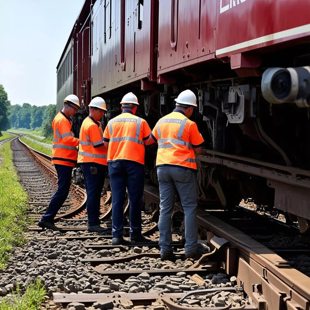 Vén Màn Bí Ẩn: "Vận Son" Khi Thử Nghiệm Xe Trên Đường Ray