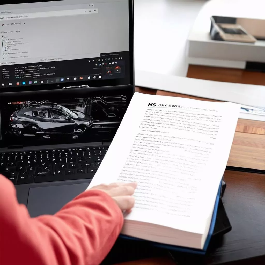 Checking the HS Code of auto parts