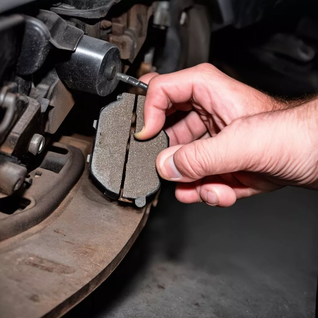 Bremsbeläge prüfen