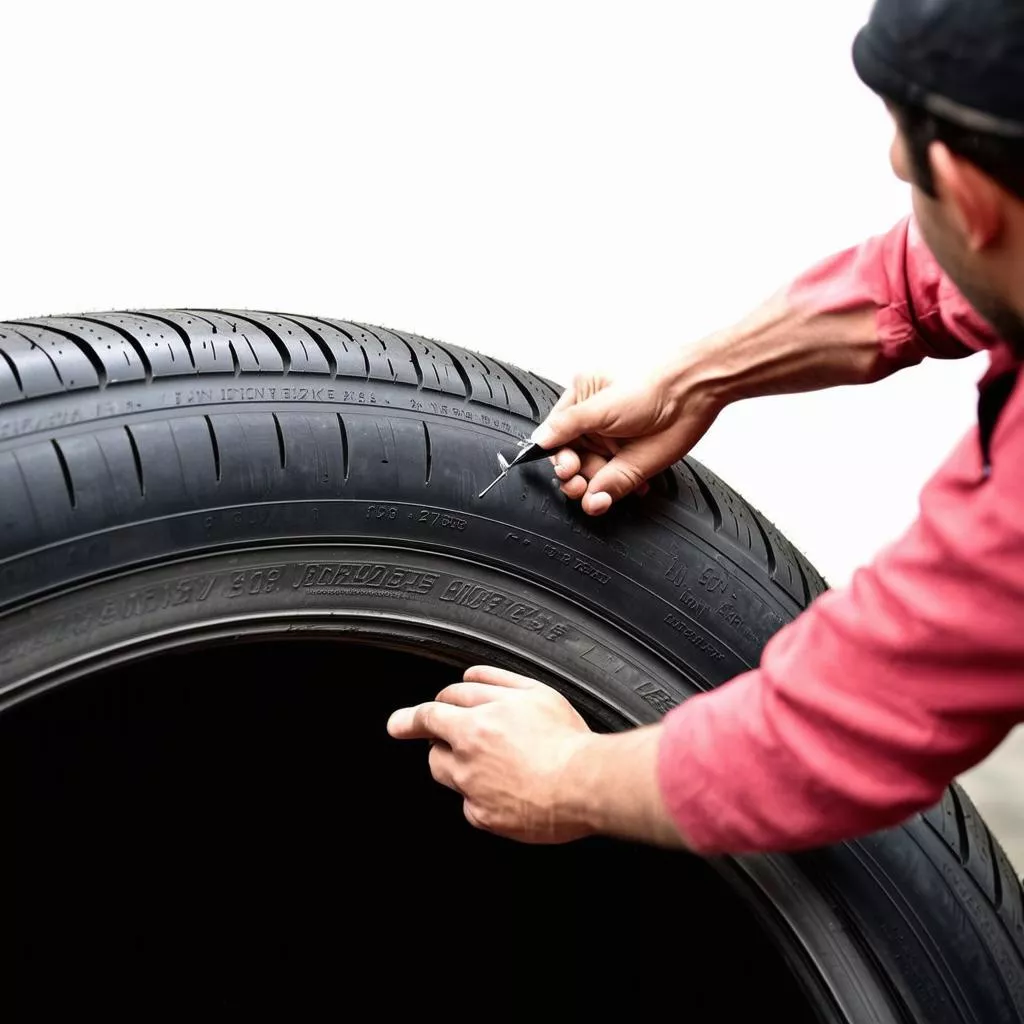 Kiểm Tra Ngày Sản Xuất Lốp Xe Ô Tô