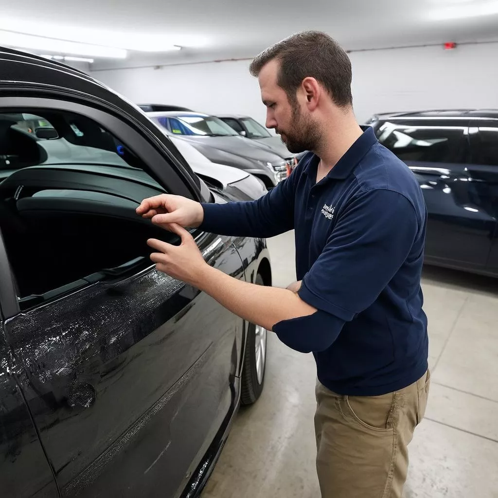 Kiểm tra ngoại thất ô tô 2017