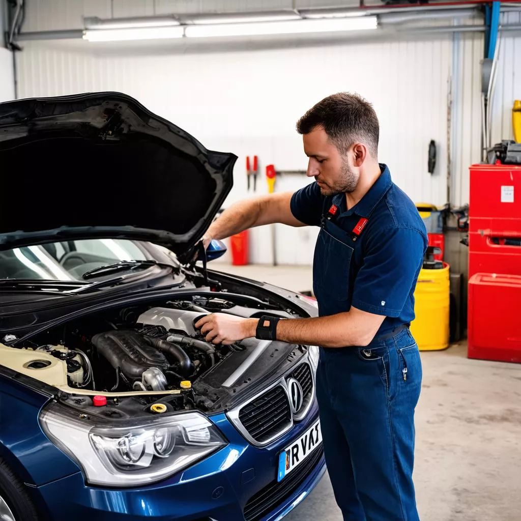 Kiểm tra xe ô tô cũ