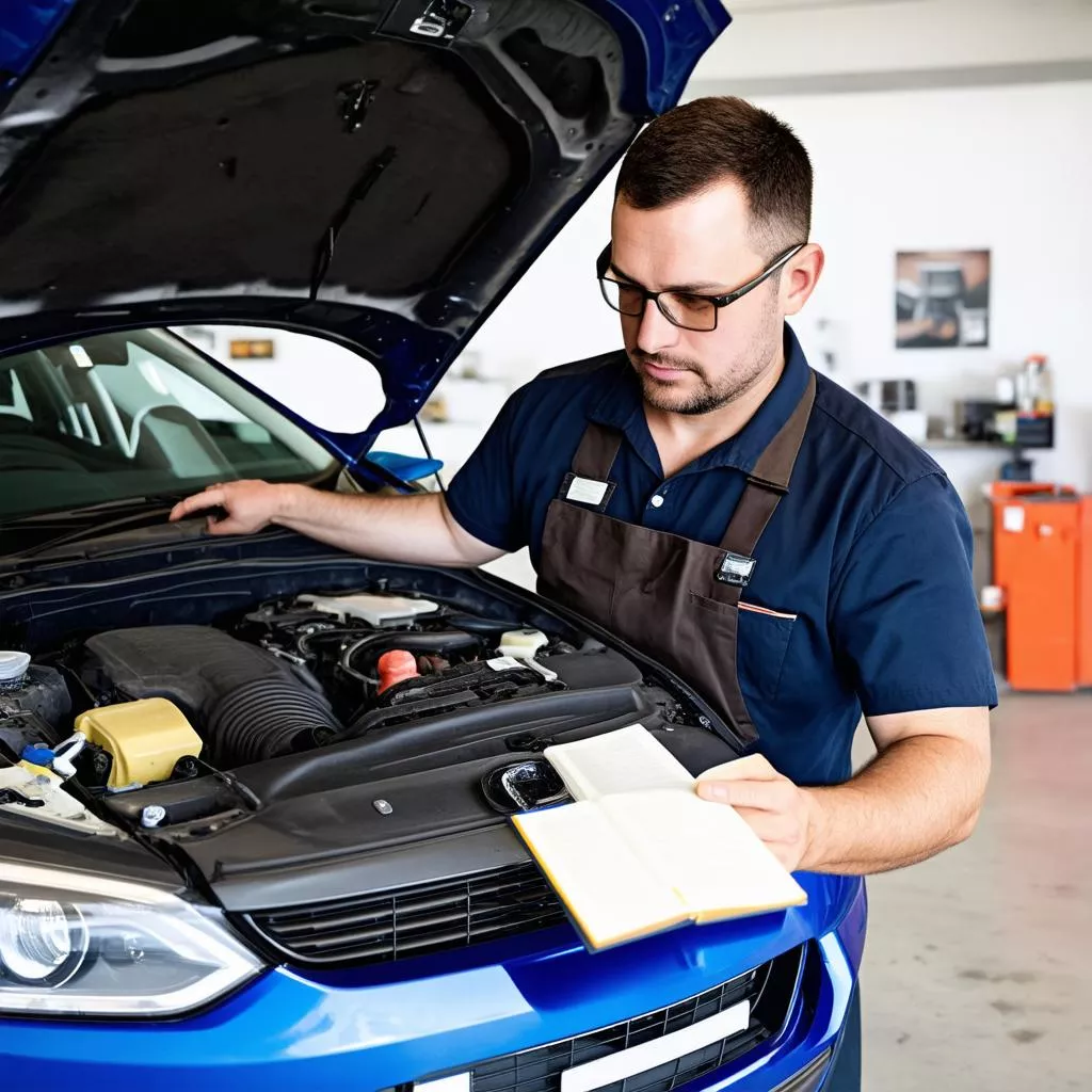 Kiểm tra xe ô tô cũ