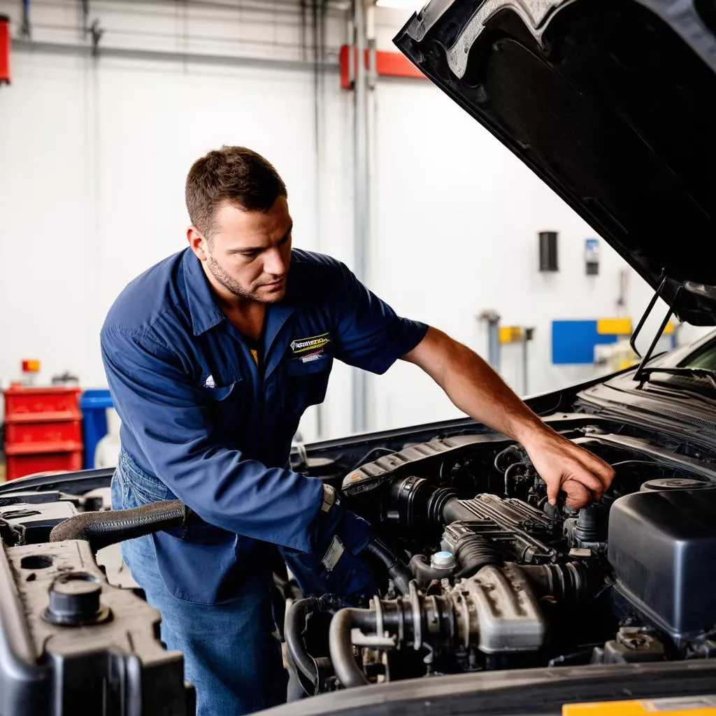 Kiểm tra xe tải cũ