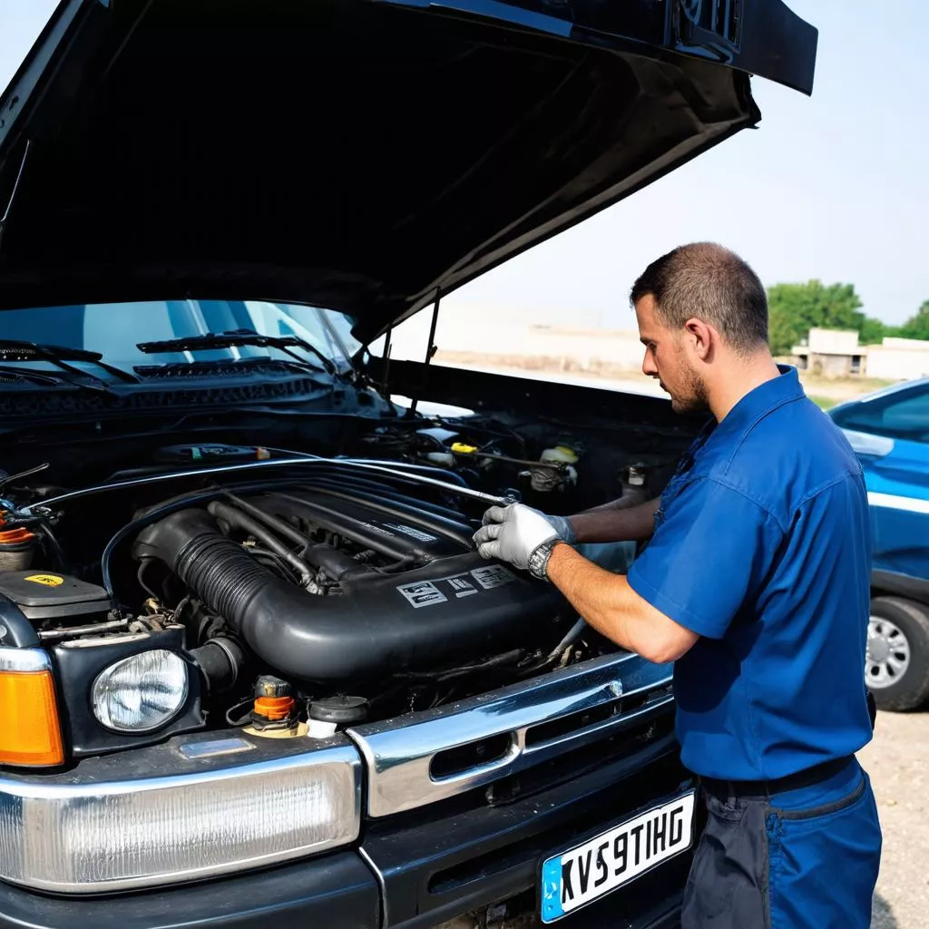 Kiểm tra xe tải Hino 8 tấn trước khi mua