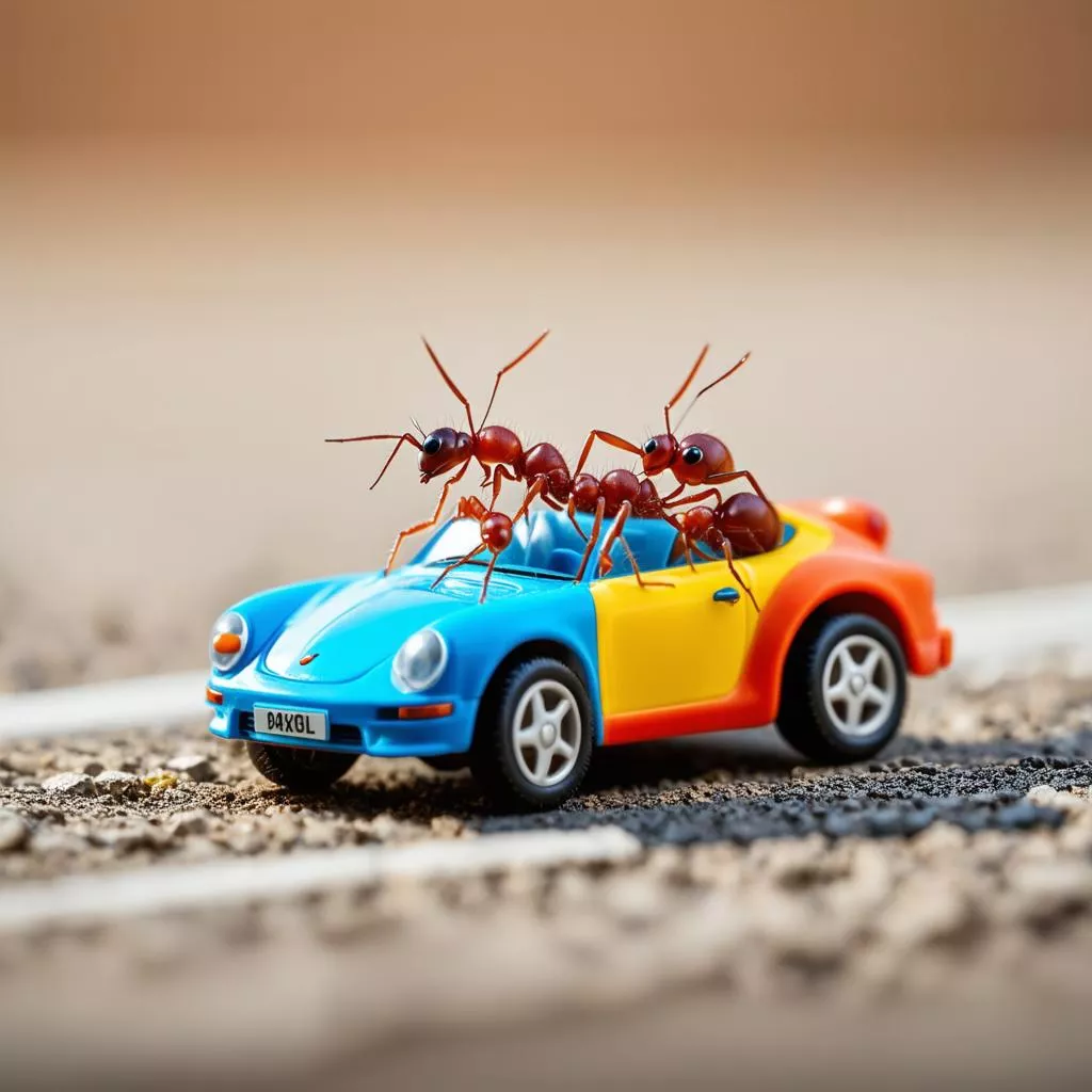 Truyện Kiến Con Đi Xe Ô Tô: Khi Trí Tưởng Bay Cao