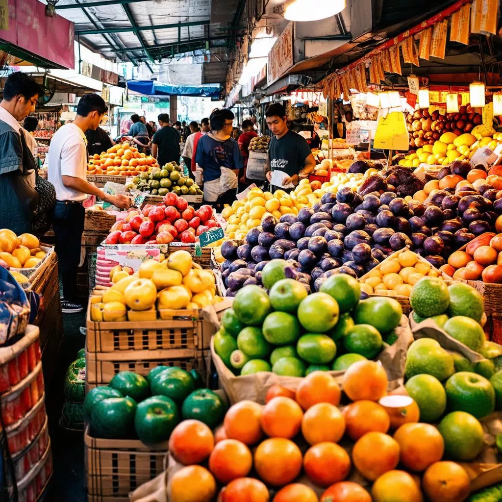 Kinh doanh trái cây tự chọn