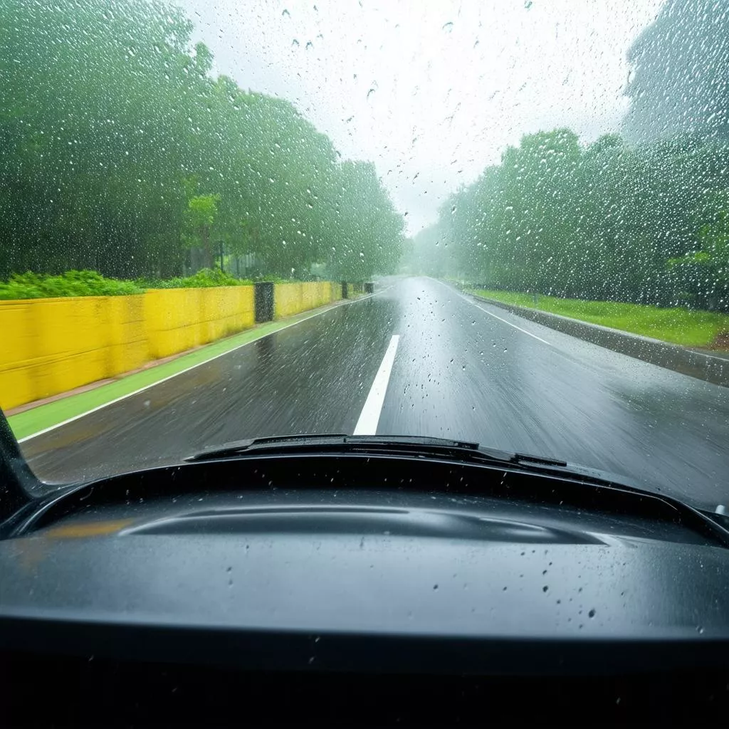 Lái xe an toàn trong điều kiện thời tiết xấu