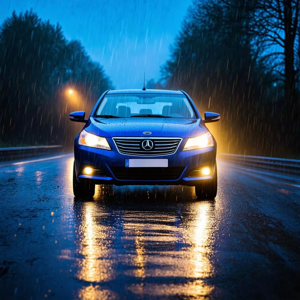 Lái xe an toàn trong điều kiện thời tiết xấu