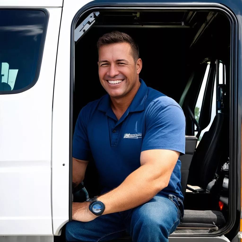 Lái Xe Tải Chuyên Nghiệp