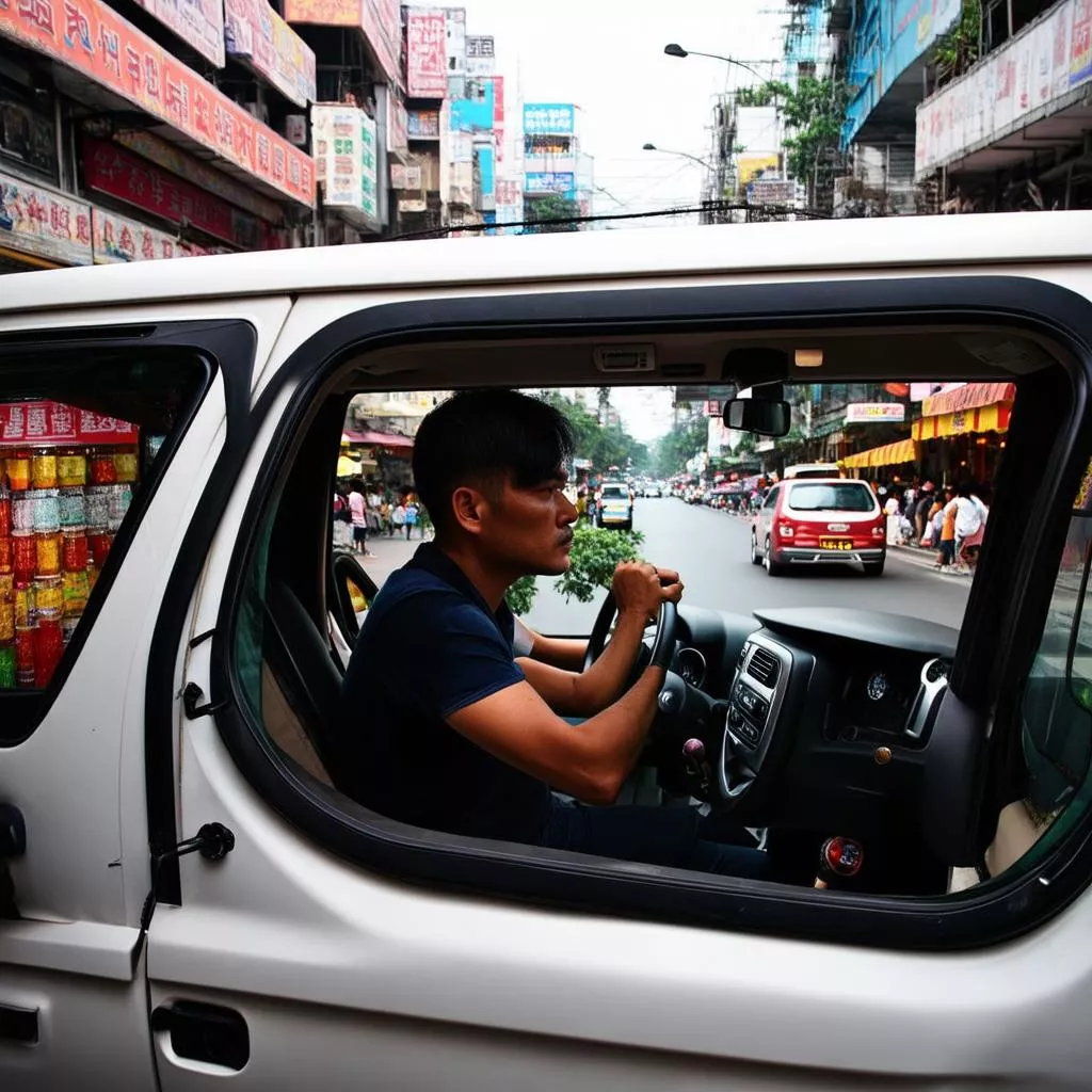 Lái xe van tải tại TP.HCM