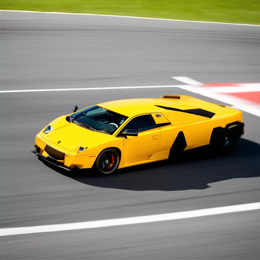 Lamborghini Murcielago trên đường đua