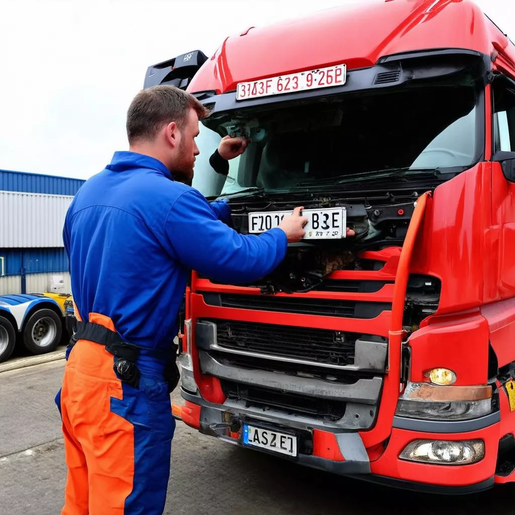 Cách Lắp Biển Số Châu Âu Cho Xe Tải: Cẩm Nang Hướng Dẫn Từ A Đến Z