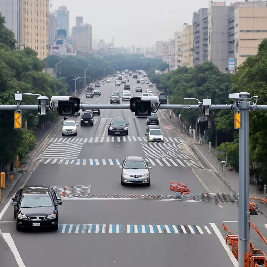 Traffic camera installation