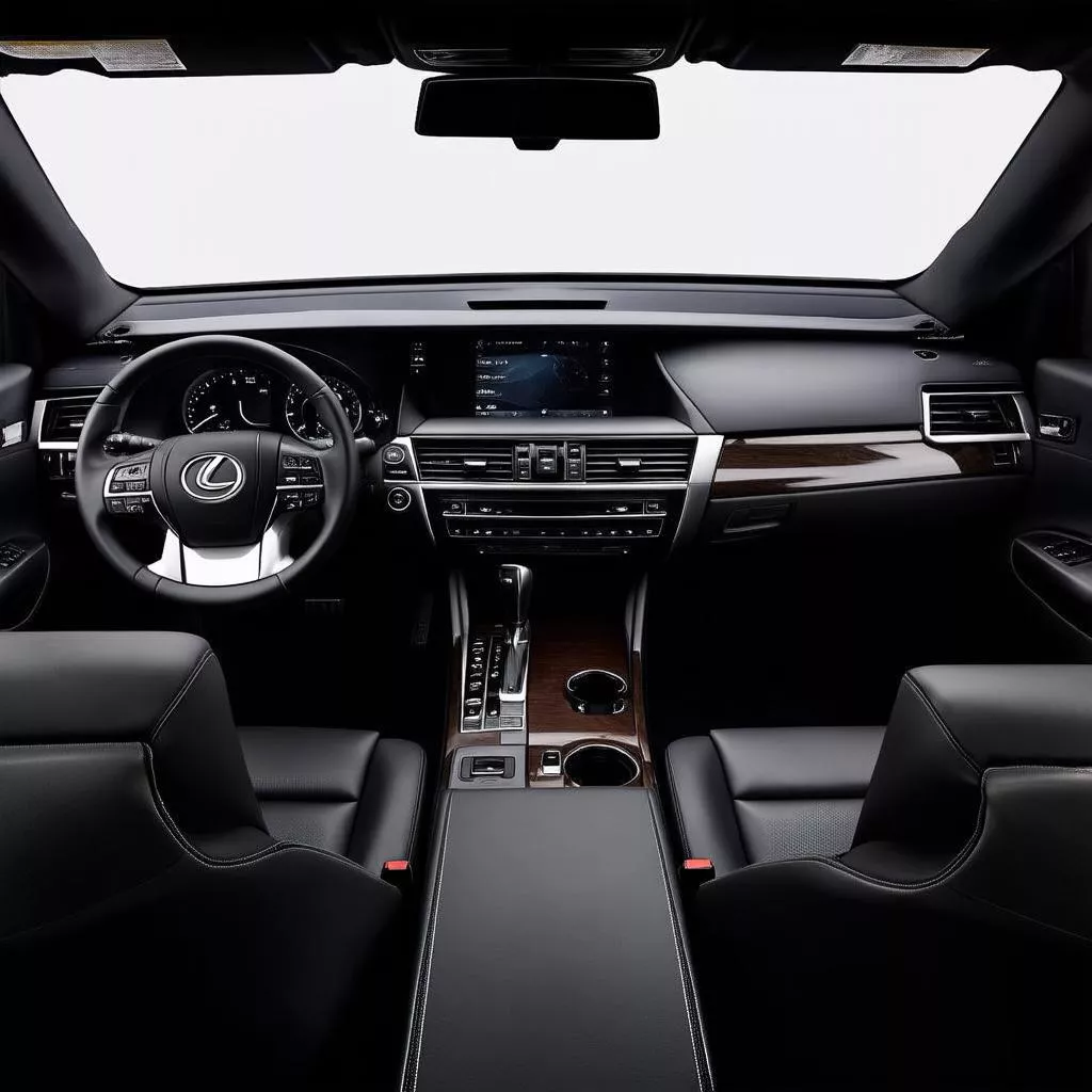 Lexus LX 570 nội thất