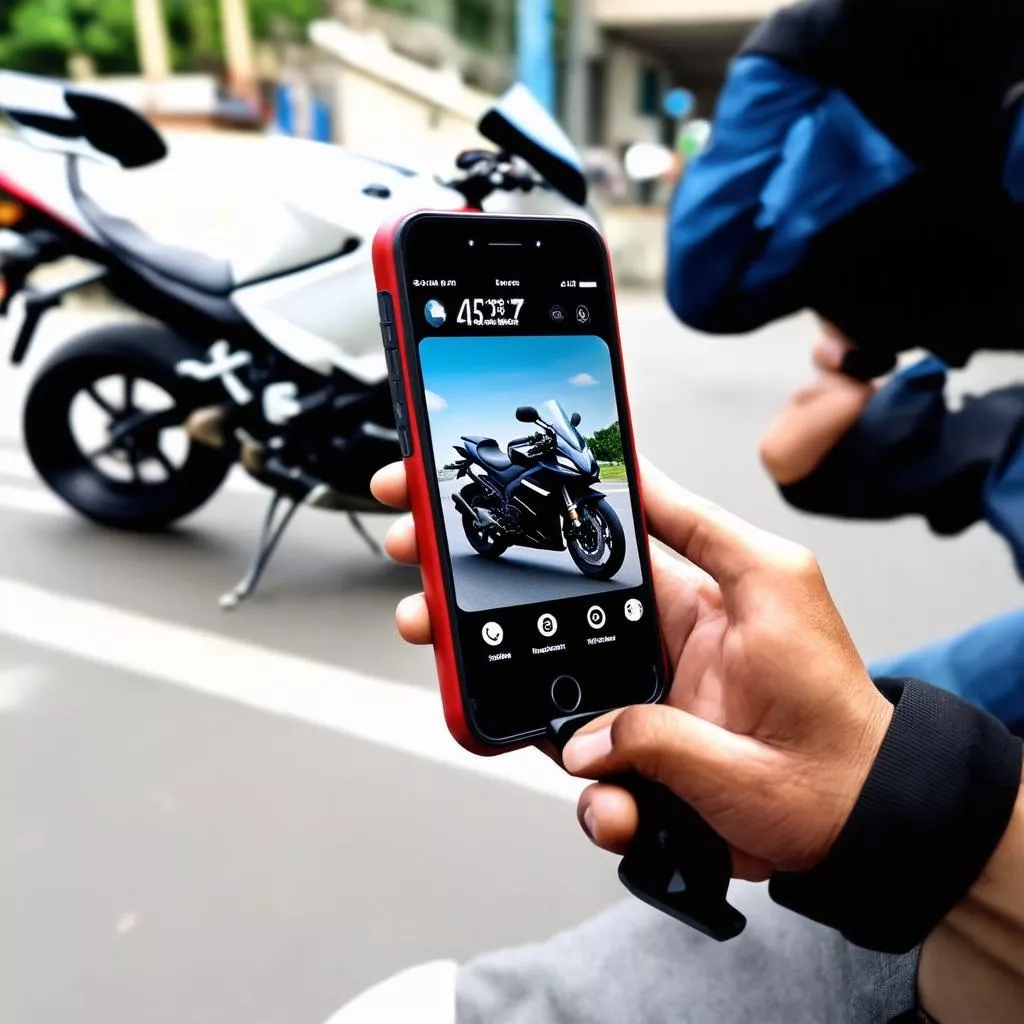 Contact us to purchase a phone mount