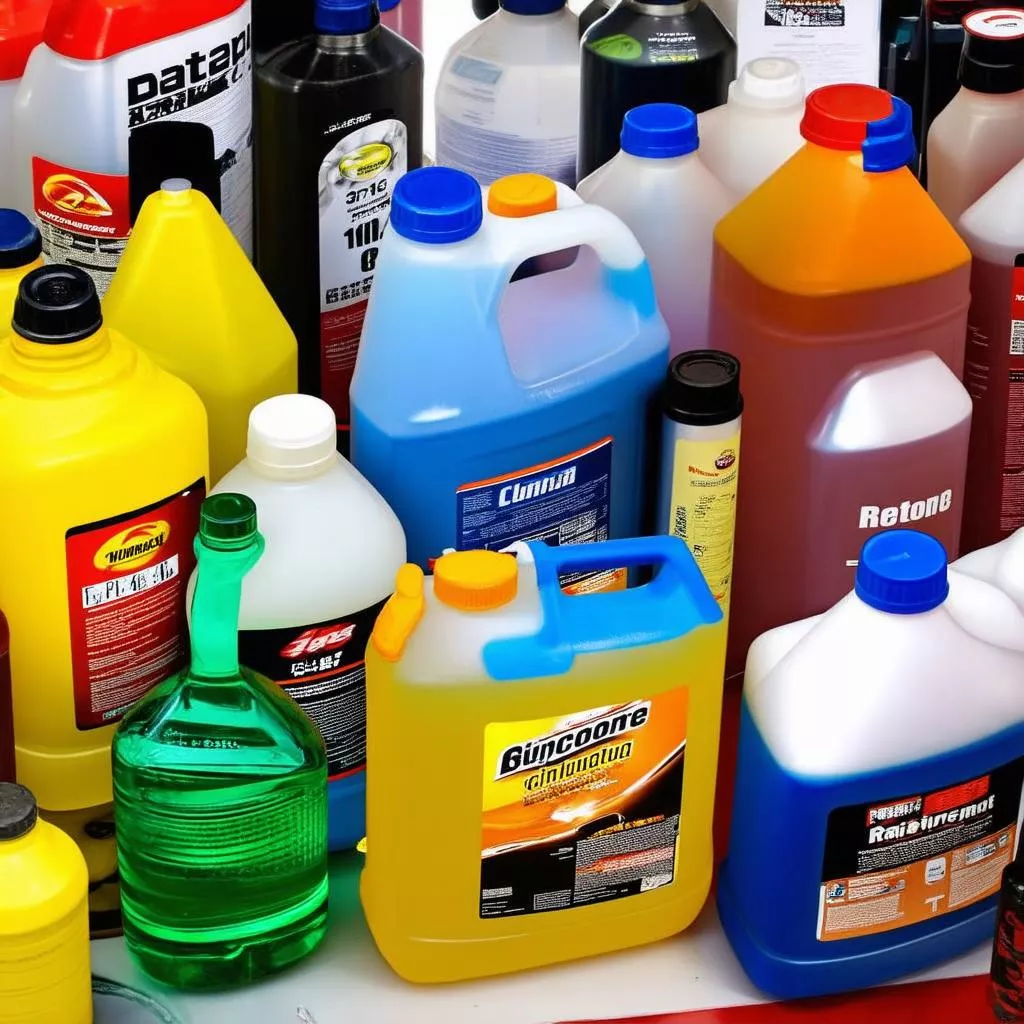 loại nước làm mát ô tô