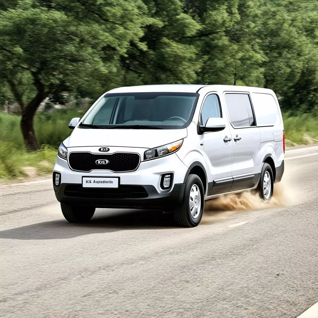 Lốp đúc xe Kia Van êm ái