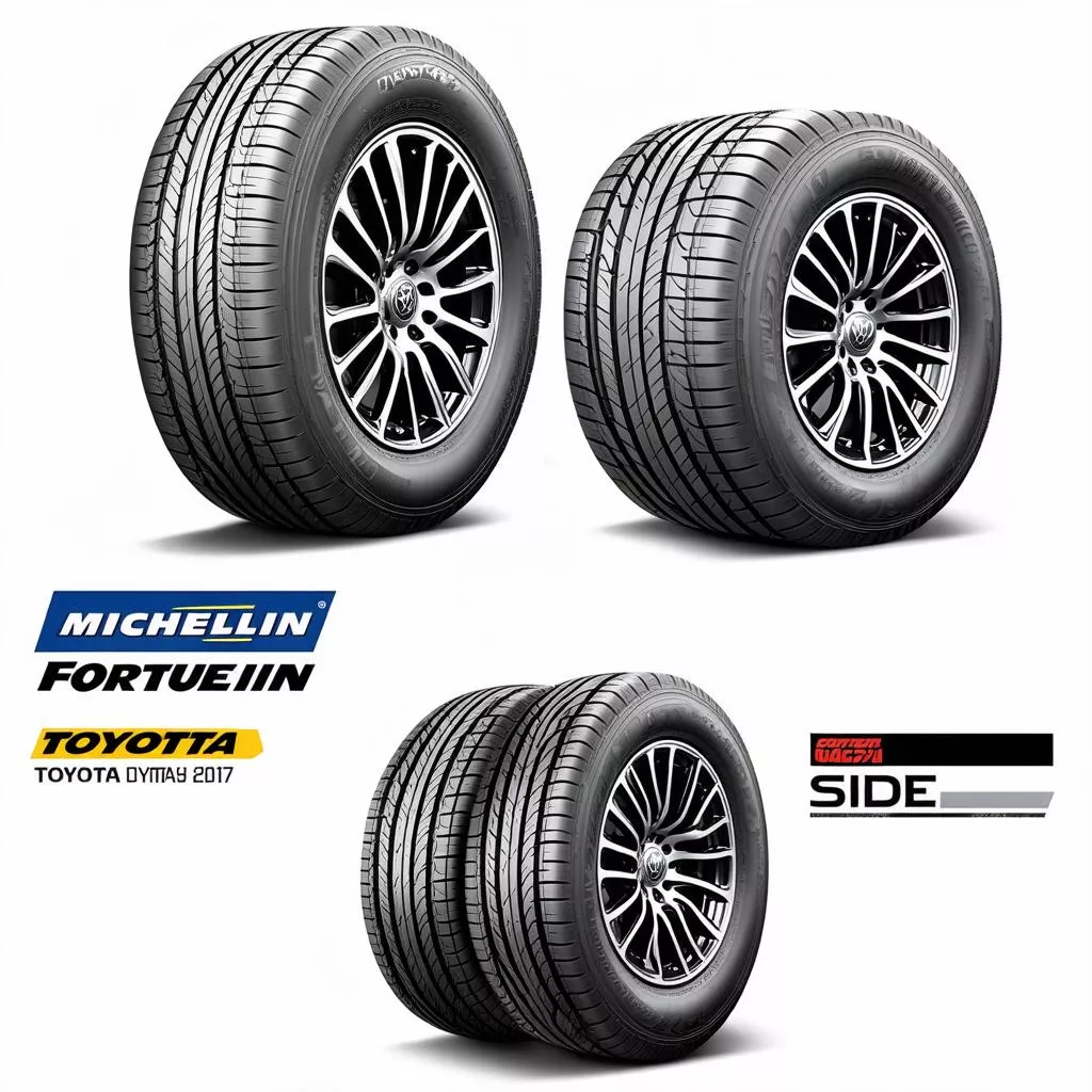 Lốp xe Fortuner 2017 Michelin