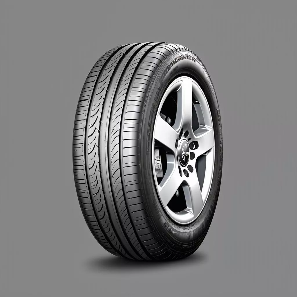 New brand-name car tire