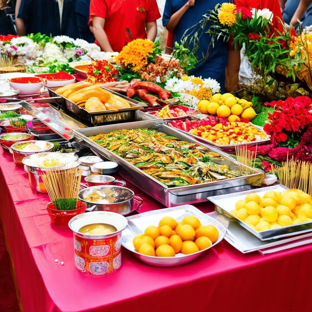 Mâm cúng xe ô tô