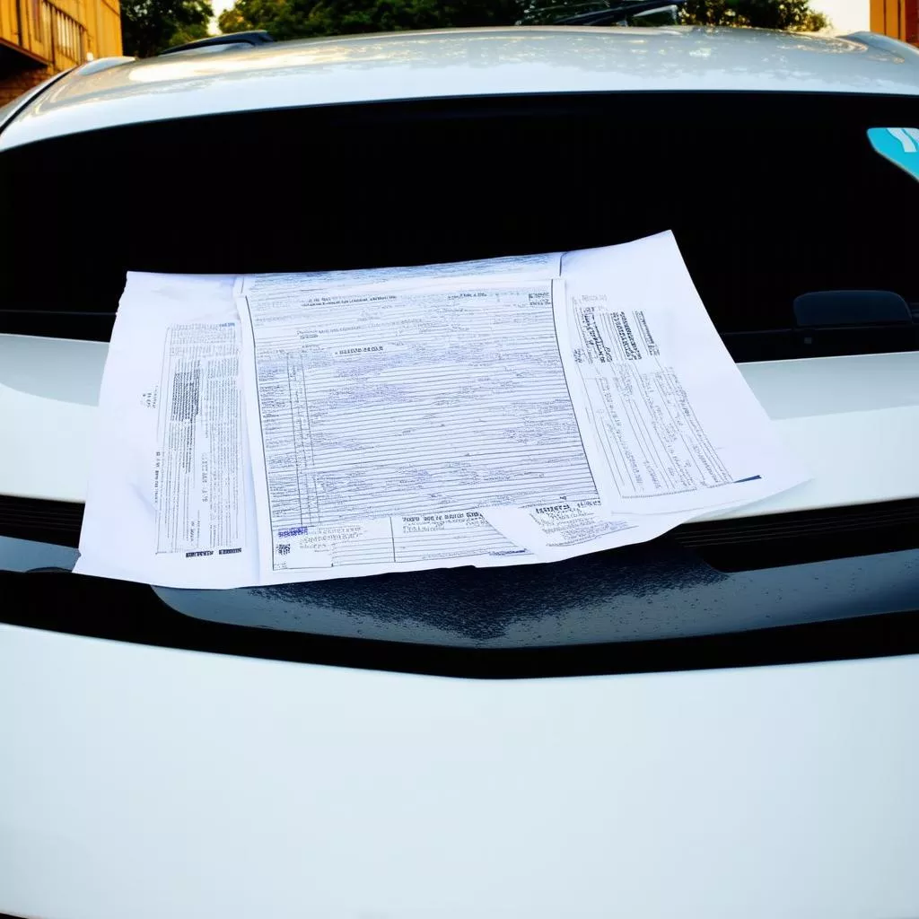Lost car documents in Vietnam