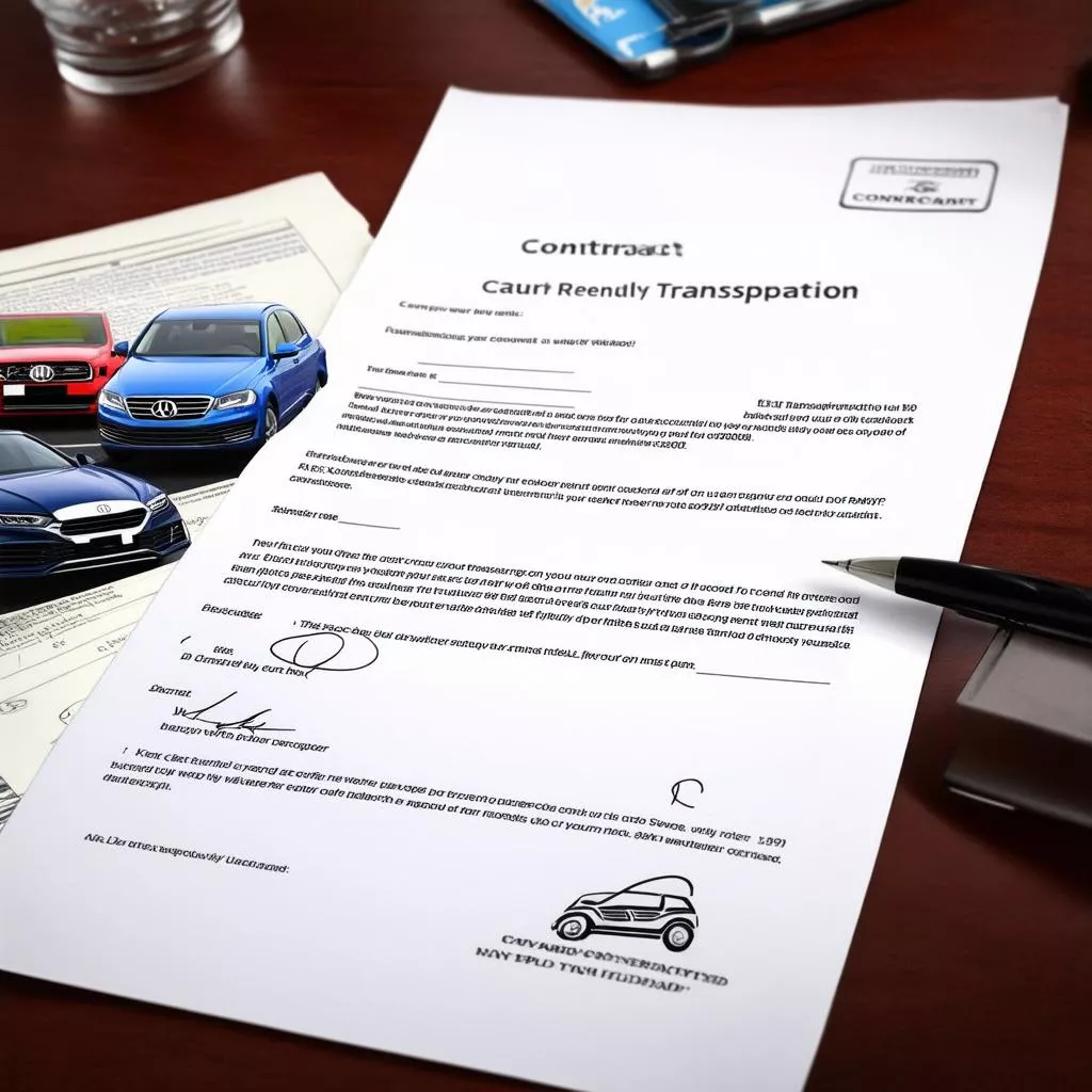 Mẫu Hợp Đồng Thuê Xe Ô Tô Vận Chuyển: Bí Kíp Cho Cuộc Hành Trình An Toàn Và Thuận Lợi