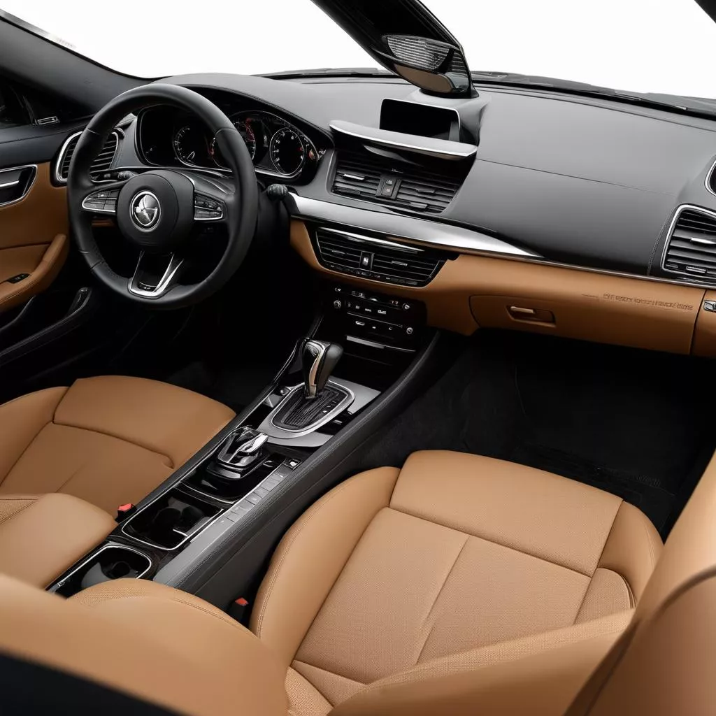 Warna interior mobil yang elegan
