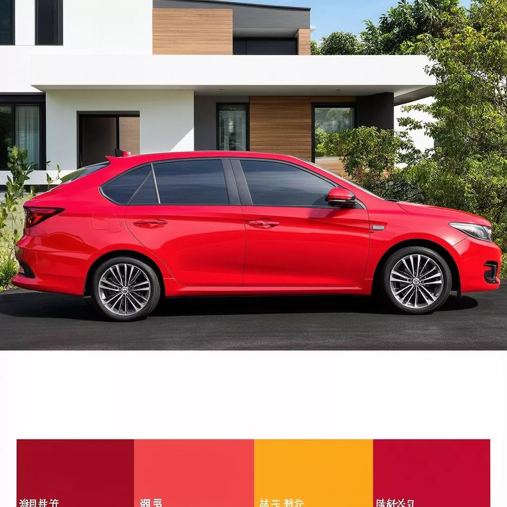 Colori della vernice auto secondo il Feng Shui