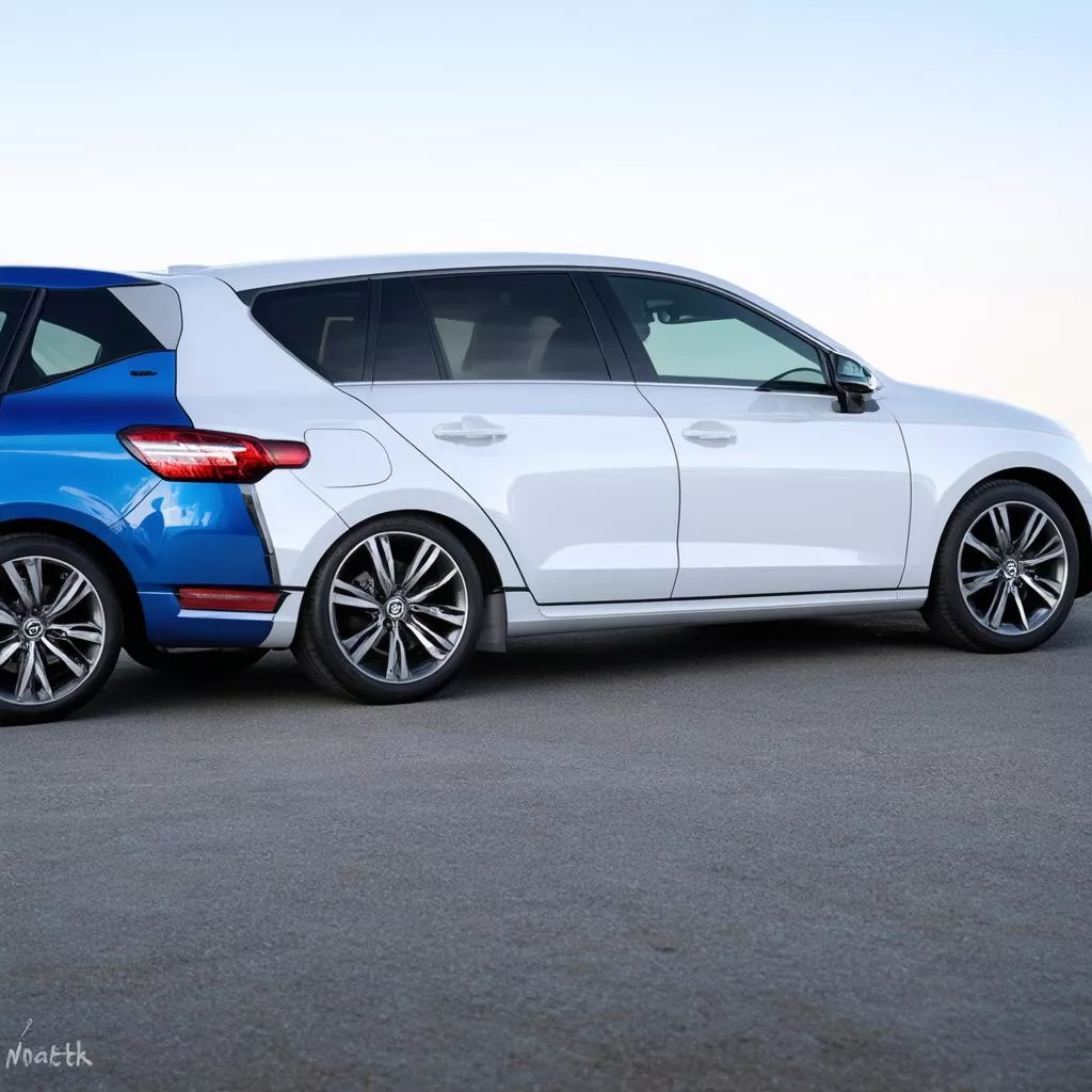 Màu sơn xe ô tô hợp ngũ hành