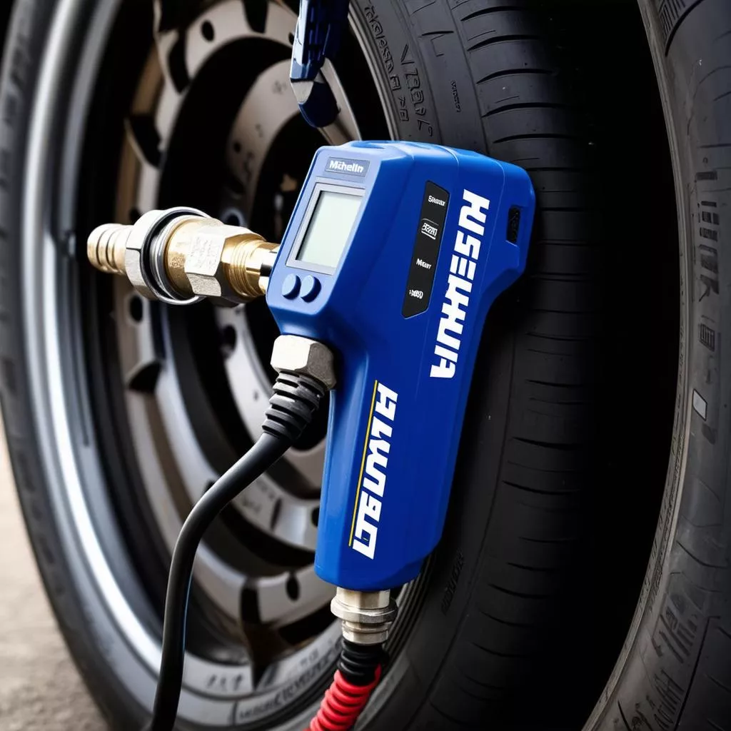 Máy Bơm Lốp Ô Tô Tự Ngắt Michelin 4389ML: Bảo Bối Cho "Chiến Mã" Của Bạn?