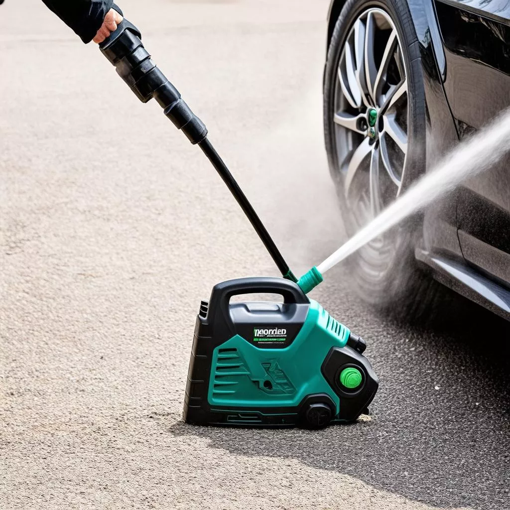 High pressure car wash machine