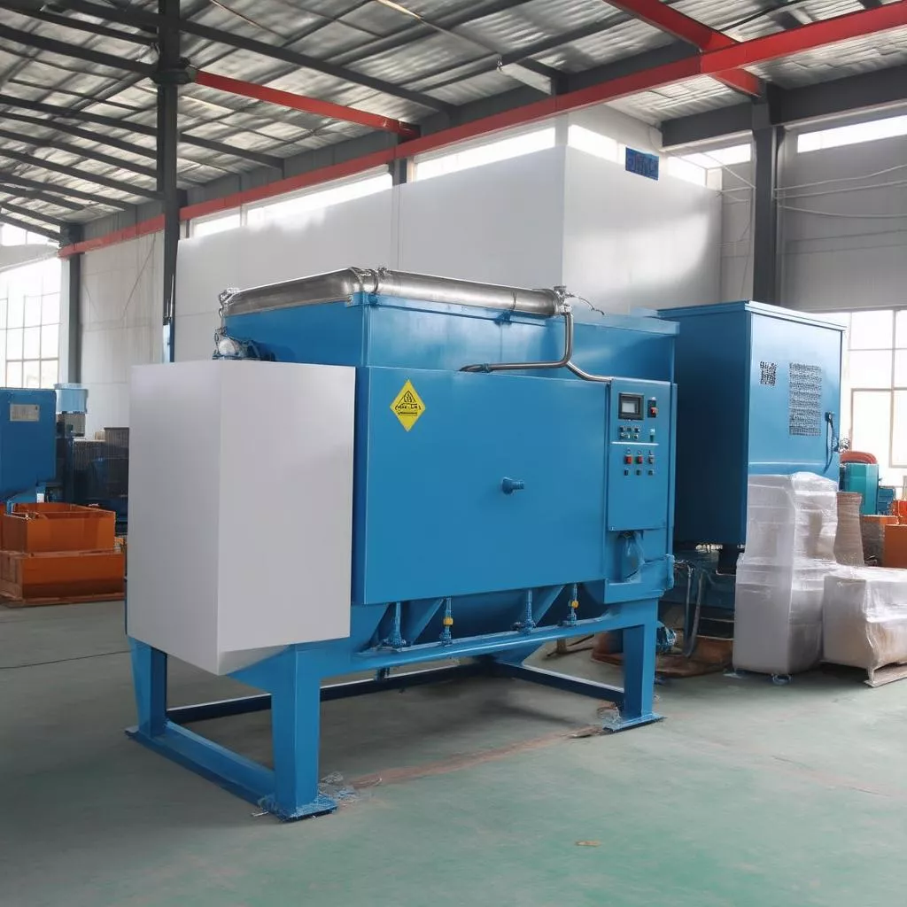 Máy sấy lúa 4 tấn hiện đại