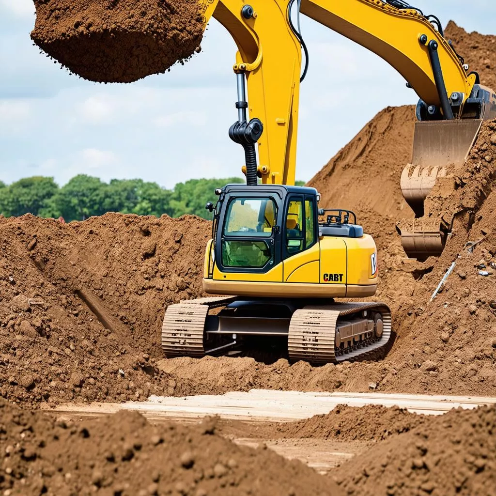 Máy Xúc Ô Tô Cần Cẩu: "Vua Công Trường" Không Thể Thiếu Trong Xây Dựng