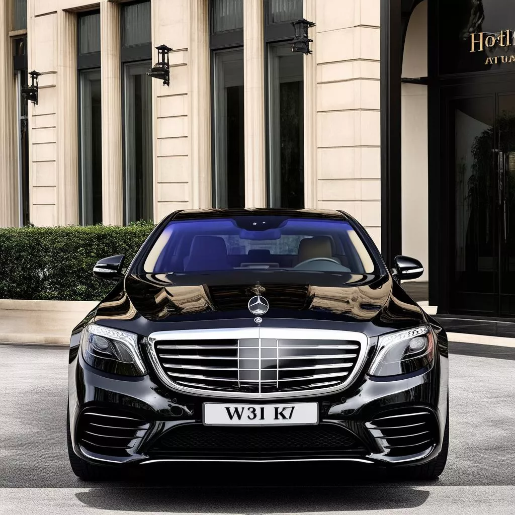 벤츠 자동차 배경화면: 럭셔리와 명품의 상징