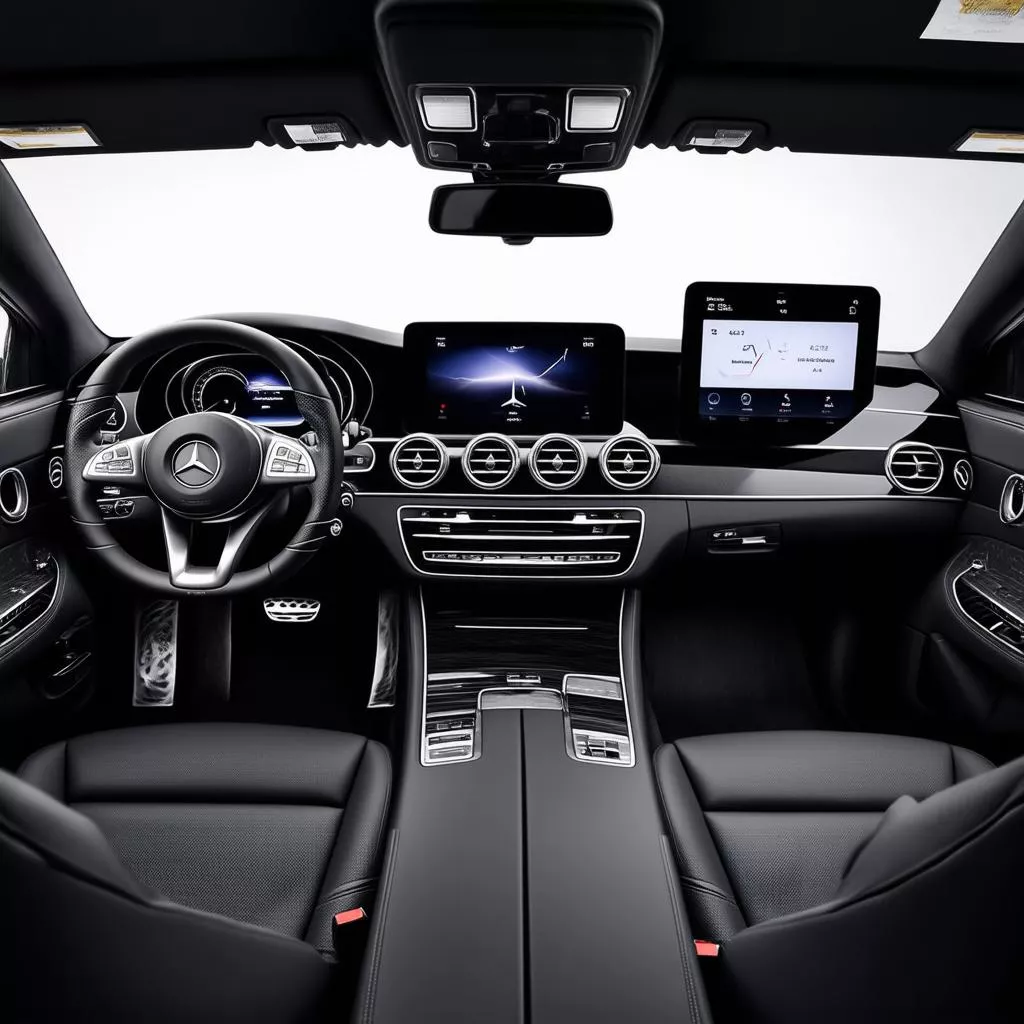 Nội thất Mercedes E350