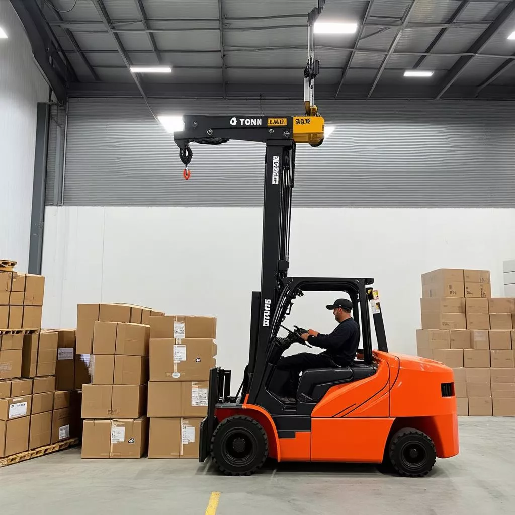 Móc khoen cẩu 3 tấn trong kho hàng